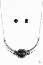 Load image into Gallery viewer, Cause a Steer - Black necklace
