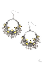 Load image into Gallery viewer, Musical Mantras - Yellow earrings
