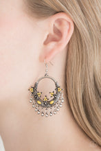 Load image into Gallery viewer, Musical Mantras - Yellow earrings
