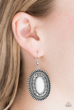 Load image into Gallery viewer, Haute Hacienda - White earrings
