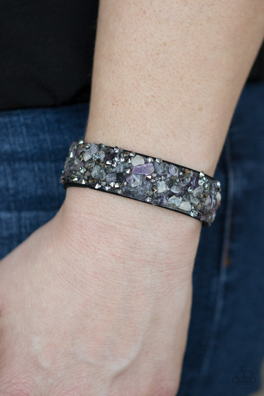 Totally Crushed It - Purple bracelet