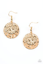 Load image into Gallery viewer, Texture Tribute - Gold earrings
