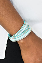 Load image into Gallery viewer, Going for Glam - Blue bracelet
