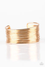 Load image into Gallery viewer, Wire Warrior - Gold bracelet
