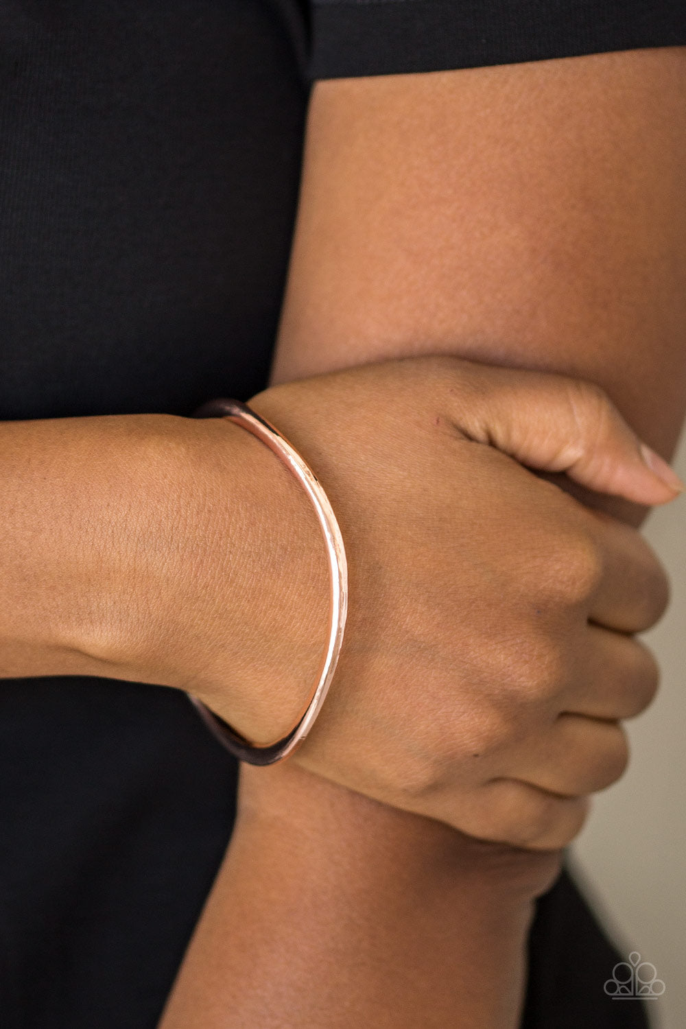 Awesomely Asymmetrical - Rose gold bracelet