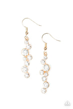 Load image into Gallery viewer, Paparazzi Milky Way Magnificence - Gold earring
