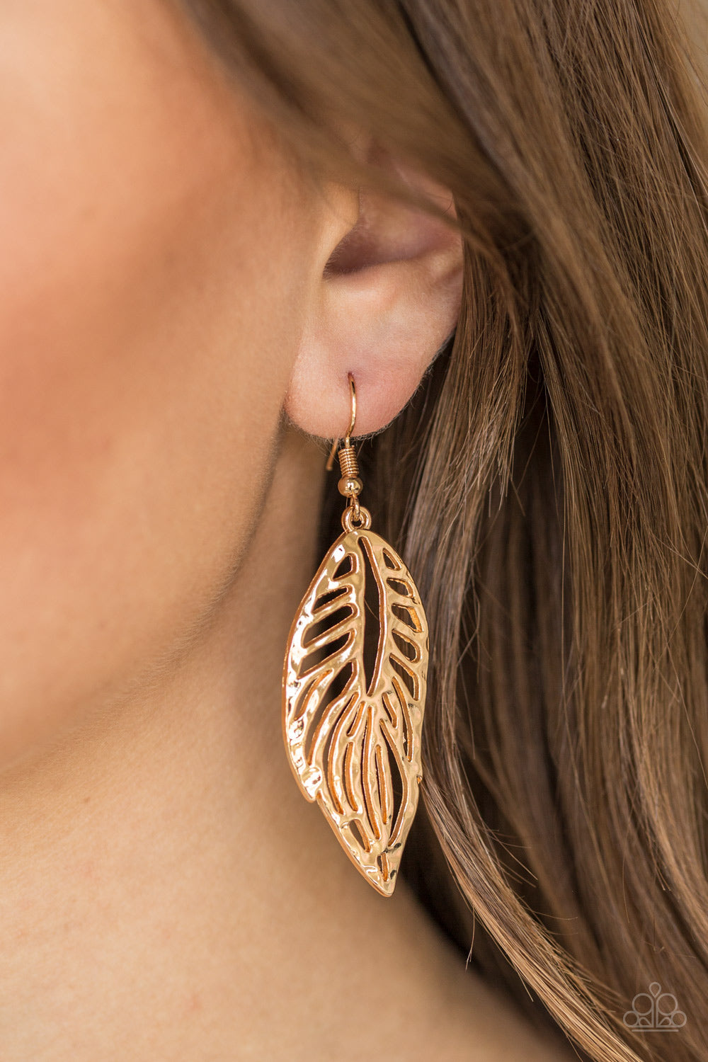 Come Home to Roost - Gold earrings