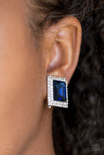 Load image into Gallery viewer, Crowned Couture - Blue earrings
