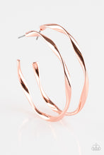 Load image into Gallery viewer, Plot Twist - Copper earrings
