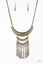 Load image into Gallery viewer, Eastern Express - Brass necklace
