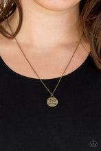 Load image into Gallery viewer, Find Joy - Brass necklace
