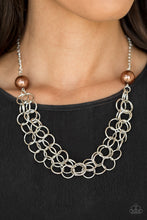 Load image into Gallery viewer, Daring Diva - Brown necklace
