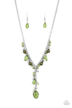 Load image into Gallery viewer, Crystal Couture - Green necklace
