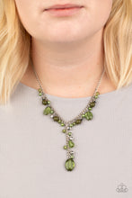 Load image into Gallery viewer, Crystal Couture - Green necklace
