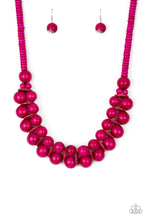 Load image into Gallery viewer, Caribbean Cover Girl - Pink necklace
