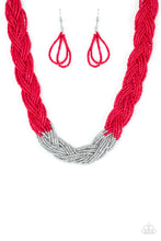 Load image into Gallery viewer, Brazilian Brilliance - Red necklace
