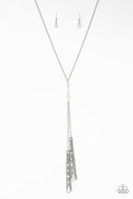 Load image into Gallery viewer, Timeless Tassels - Silver necklace
