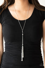 Load image into Gallery viewer, Timeless Tassels - Silver necklace
