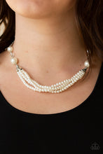 Load image into Gallery viewer, One-Woman Show - White necklace
