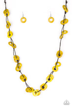 Load image into Gallery viewer, Waikiki Winds - Yellow necklace
