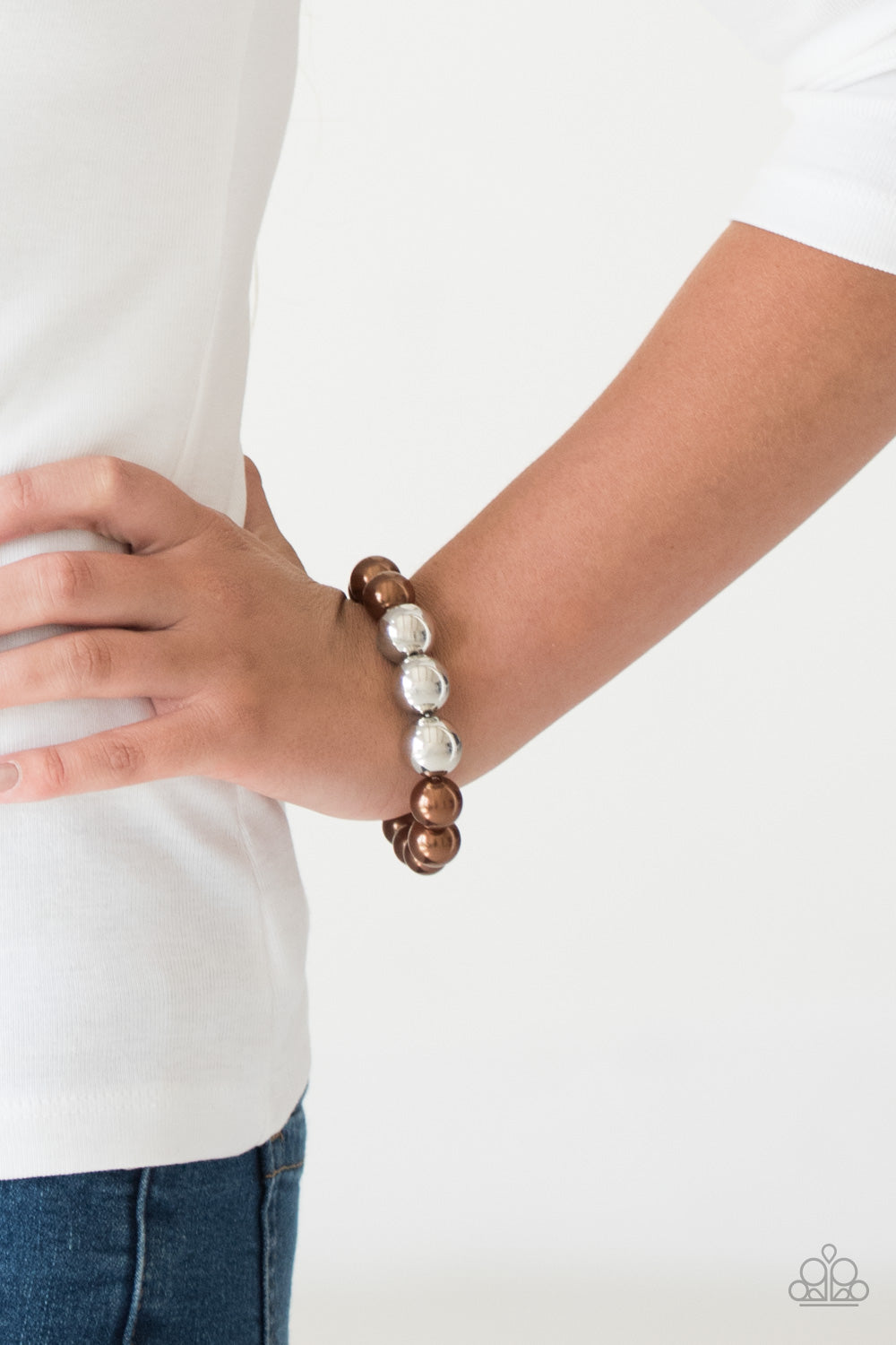 All Dressed Uptown - Brown bracelet