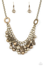 Load image into Gallery viewer, Cinderella Glam - Brass necklace
