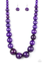 Load image into Gallery viewer, Effortlessly Everglades - Purple necklace
