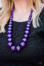 Load image into Gallery viewer, Effortlessly Everglades - Purple necklace
