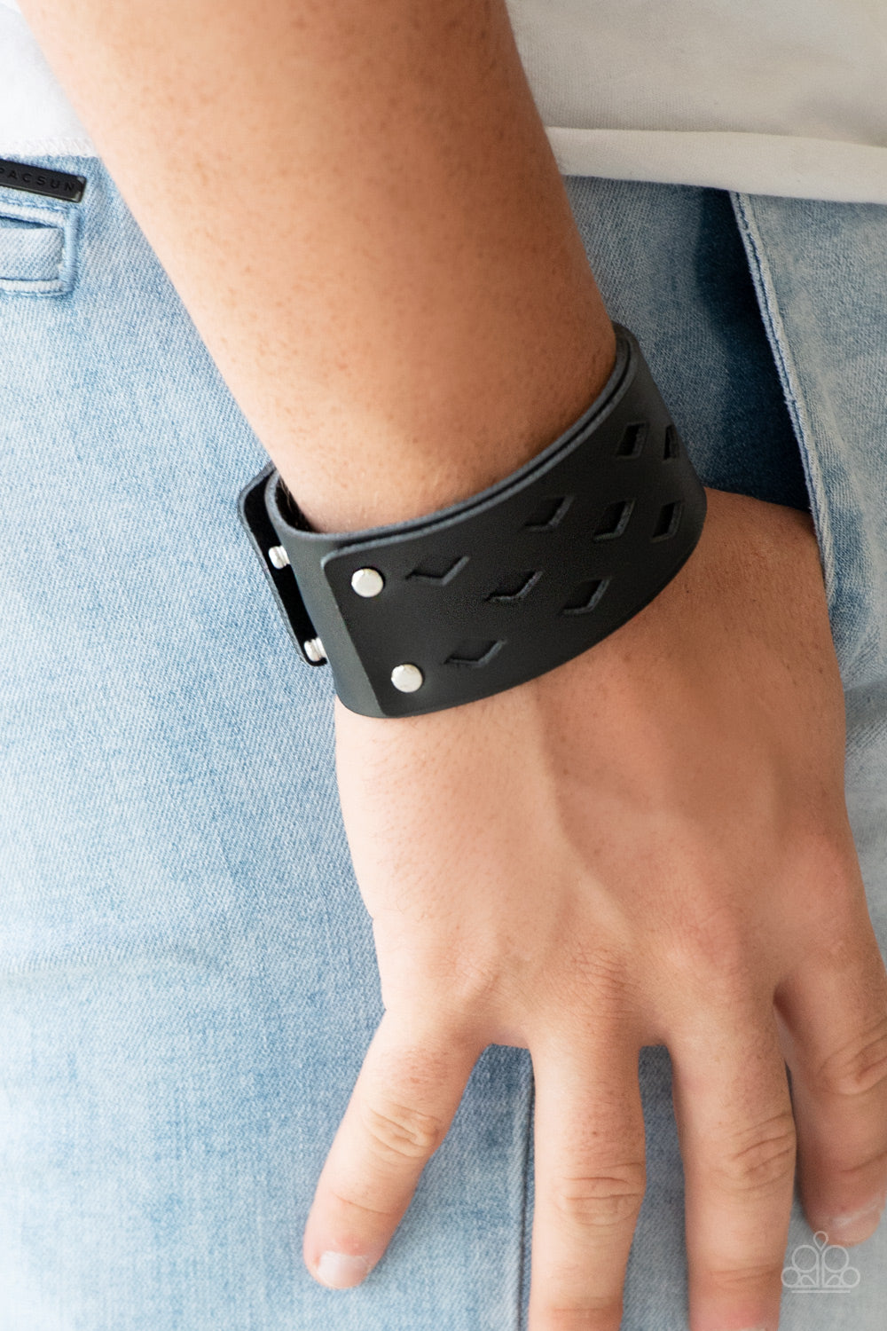 Bucking Bronco - Black bracelet