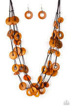 Load image into Gallery viewer, Wonderfully Walla Walla - Orange necklace
