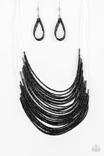 Load image into Gallery viewer, Catwalk Queen - Black necklace
