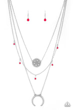 Load image into Gallery viewer, Lunar Lotus - Pink necklace
