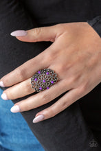 Load image into Gallery viewer, Floral Fancies - Purple ring
