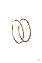 Load image into Gallery viewer, Paparazzi Trending Twinkle - Brass earring
