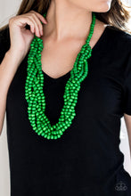 Load image into Gallery viewer, Tahiti Tropic - Green necklace
