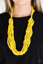 Load image into Gallery viewer, Tahiti Tropic - Yellow necklace
