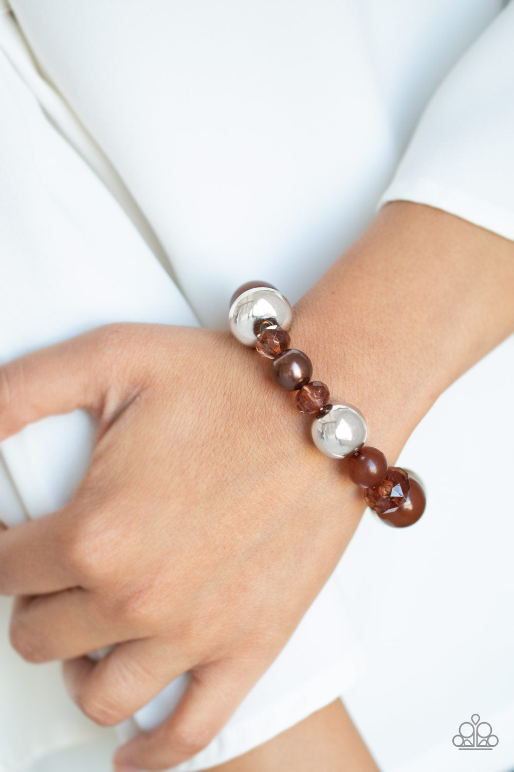 Ice Ice-Breaker - Brown bracelet