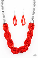 Load image into Gallery viewer, Savannah Surfin - Red necklace
