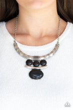 Load image into Gallery viewer, Commander in Chiefette - Black necklace
