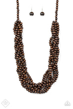 Load image into Gallery viewer, Tahiti Tropic - Brown necklace
