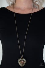 Load image into Gallery viewer, One Heart - Brass necklace
