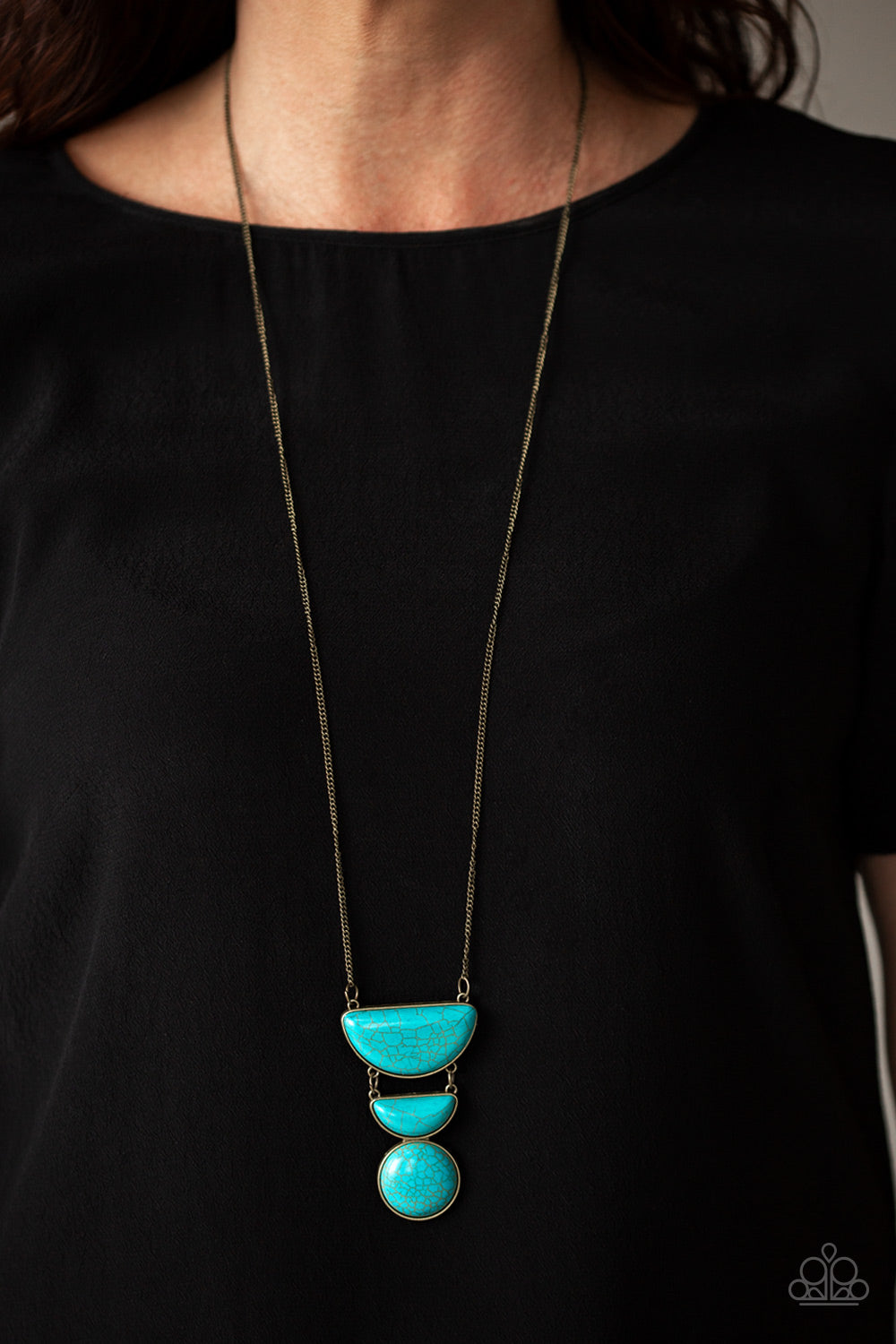 Desert Mason - Brass necklace