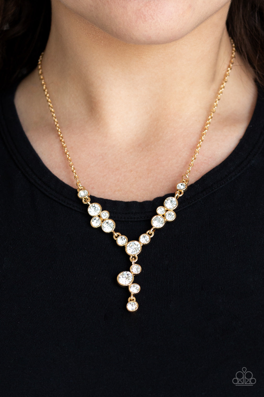 Five-Star Starlet - Gold necklace