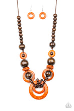 Load image into Gallery viewer, Boardwalk Party - Orange necklace
