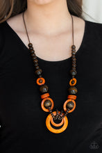 Load image into Gallery viewer, Boardwalk Party - Orange necklace
