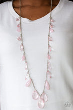 Load image into Gallery viewer, Glow and Steady Wins the Race - Pink necklace
