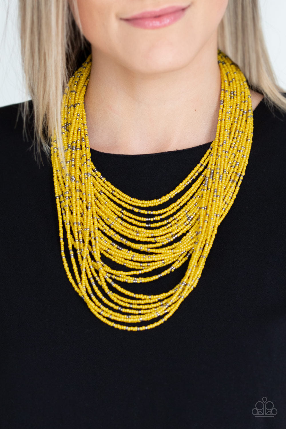 Rio Rainforest - Yellow necklace