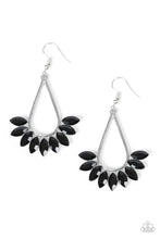 Load image into Gallery viewer, Be on Guard - Black earrings
