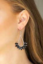 Load image into Gallery viewer, Be on Guard - Black earrings
