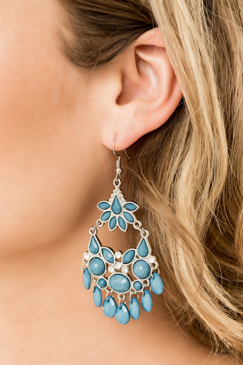 Garden Dream - Blue earring